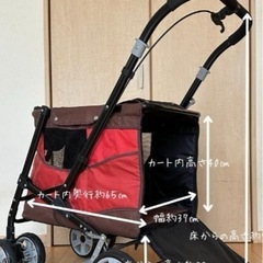 ペット、犬用カートの画像