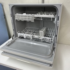 R303 ☀️ ジモティー限定特別価格！ Panasonic 食器洗い乾燥機 ホワイト NP-TA4 [5人用 /設置工事必要] ⭐ 動作確認済 ⭐ クリーニング済の画像