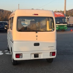スズキ　エブリィ　令和1年　走行距離5万キロ　車検2年間　2nd発進の画像