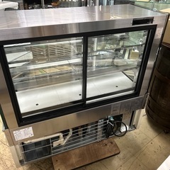 7055【美品】 サンデン 対面冷蔵ショーケース TSA-120XC■2017年製の画像
