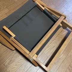 ニトリ　キャンプチェア　折りたたみ椅子　イス　アウトドアの画像