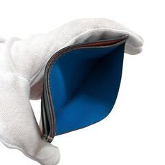 LOEWE（ロエベ）レザー  カードケース  パズル  バイカラー  使用感ありの画像