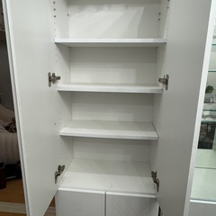 【0円】購入 美品／収納棚（高さ180×幅56.5×奥行30）の画像