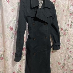 【断捨離】EGOISTのコート‪‪❤︎‬黒×ヒョウ柄の画像