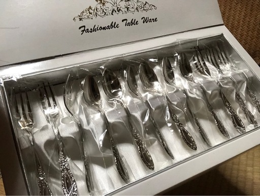 新品カトラリーセット (sora) 中田の食器《カトラリー》の中古あげます