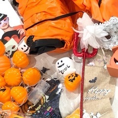 ハロウィン　飾り　小物　ジャックオーランタン　ドクロ　骸骨　ハッピー　Halloweenの画像
