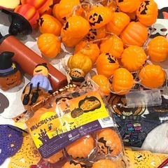 ハロウィン　飾り　小物　ジャックオーランタン　ドクロ　骸骨　ハッピー　Halloweenの画像