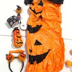 ハロウィン　飾り　小物　ジャックオーランタン　ドクロ　骸骨　ハッピー　Halloweenの画像