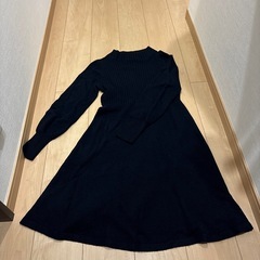 ニットワンピース2着セットの画像