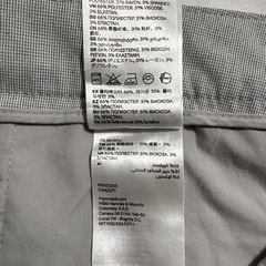 H&M グレー スリムフィットパンツ CN 160/64Aの画像