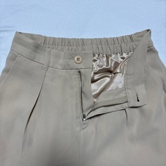 ローリーズファーム アイボリー ワイドパンツ FREEサイズの画像