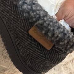 【新品同様】Dearfoams ディアフォームス メンズ スリッパ モカシン 27cmの画像