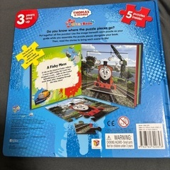 トーマスと仲間たち パズルブック 5つのパズルの画像