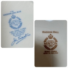 MINTON ミントン HADDON HALL ハドンホール カップ＆ソーサー/プレート セット 大皿の画像