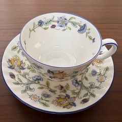 MINTON ミントン HADDON HALL ハドンホール カップ＆ソーサー/プレート セット 大皿の画像