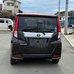 トヨタ　ルーミーカスタムG 平成29年　走行距離6万キロ　車検2年間　プッシュスタートの画像