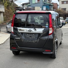 トヨタ　ルーミーカスタムG 平成29年　走行距離6万キロ　車検2年間　プッシュスタートの画像