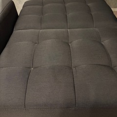 【収納付！自由に組み換え可能】L字型3人掛ソファ　デイベッド　　の画像