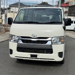 トヨタ　ハイエースバン　令和5年　走行距離5万キロ　車検1年間　キーレスの画像