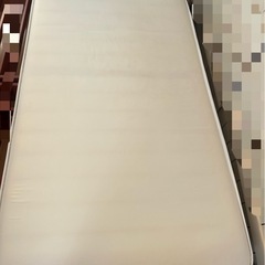 無印良品　ベッドフレームとマットレス　シングルサイズの画像