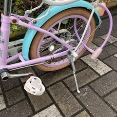 16インチ　ANAP KIDS 幼児用 自転車 パープル　神奈川県の画像