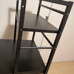 デスク ブラックの画像