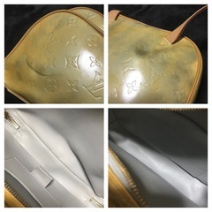 正規品 ルイヴィトン ヴェルニ マーレイ バックパック M91038 イエロー系の画像