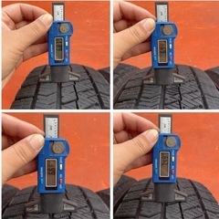 BRIDGESTONE BLIZZAK VRX2 ブリヂストン ブリザック　165/65R15 2019年製造　スタッドレス　冬タイヤ　中古　4本セットの画像