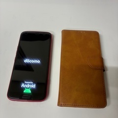 極美品 NTT docomo らくらくスマートフォン F-53E ピンクの画像