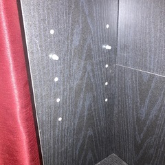 黒CD、DVDラック2個　　used品の画像