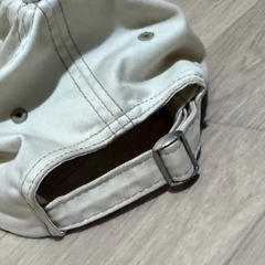 QATAR カタール 刺繍キャップ ベージュ コットン100% サイズ調整可の画像