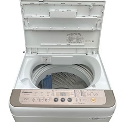 Panasonic パナソニック 洗濯機 7kg NA-F70PB11の画像