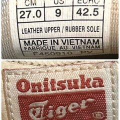 オニツカタイガー　スニーカー　27の画像