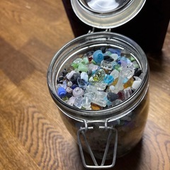 クラッシュビーズ　and アンティーク調
ボトルの画像