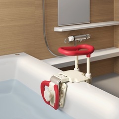 《美品》介護　安寿　ユニットバス対応浴槽手すり UST-130UBの画像