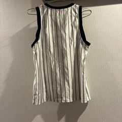 GREED ストライプ タンクトップ　Sの画像