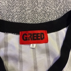 GREED ストライプ タンクトップ　Sの画像