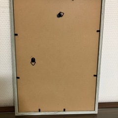 A4サイズフレームグレーの画像