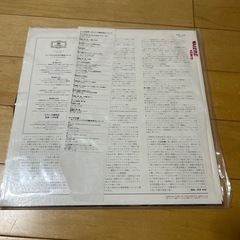 レコード　小沢征爾  リュートのための古代舞曲とアリア　の画像