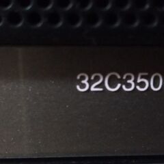 【中古テレビ32型】東芝レグザ　32C3500　取説ありの画像
