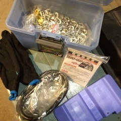 タイヤチェーン　未使用品の画像