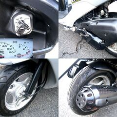 原付スクーター　Dio AF34　後期・シャッターキー　2サイクル ・軽整備済み・引き取り歓迎の画像