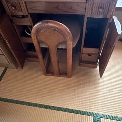 三面鏡　椅子付きの画像