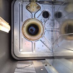 石油ファンヒーター 木造9畳／コンクリート12畳 MITSUBISHI 三菱 KD-H322 グレー 大容量9Ｌタンクの画像