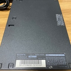 薄型ps2 75000型セットの画像