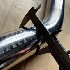 曲げステンレスマフラー作成にの画像