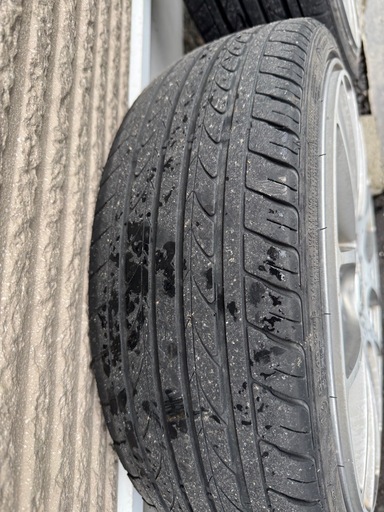 165/40R17 夏タイヤ、ホイール4本セット