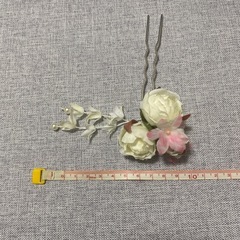 かんざし　浴衣　花の画像