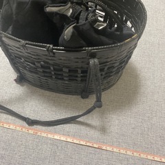 巾着付浴衣かごバッグの画像