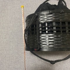 巾着付浴衣かごバッグの画像